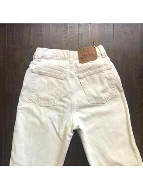 Vintage 90s Levi 512 Jeans Women 25x31 High Waisted Tapered USA Cotton Denim